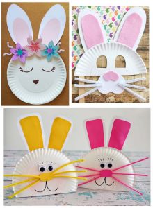 Bunny Paper Plate